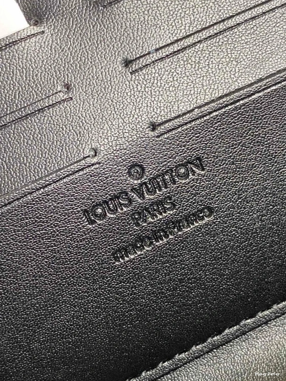 LOUIS TRUNK VUITTON ZIPPY WALLET 0824